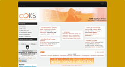 Desktop Screenshot of coks.si